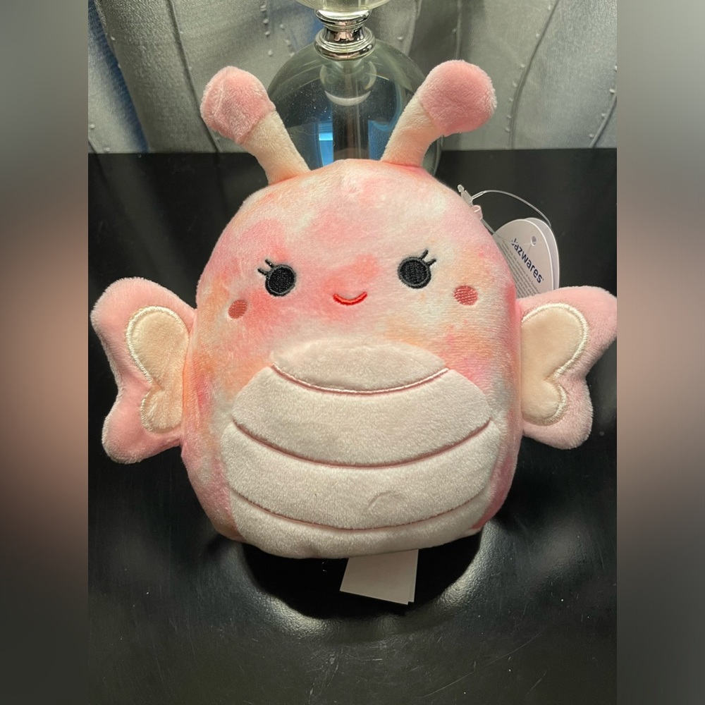 Squishmallow Eileen the Butterfly 5” Pink Easter Basket Ready Gift NWT